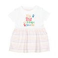 thumbnail image 1 of Inktastic My Gigi and Grandpa Love Me Girls Baby Dress, 1 of 5