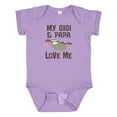 thumbnail image 1 of Inktastic My Gigi and Papa Love Me Girls Baby Bodysuit, 1 of 5