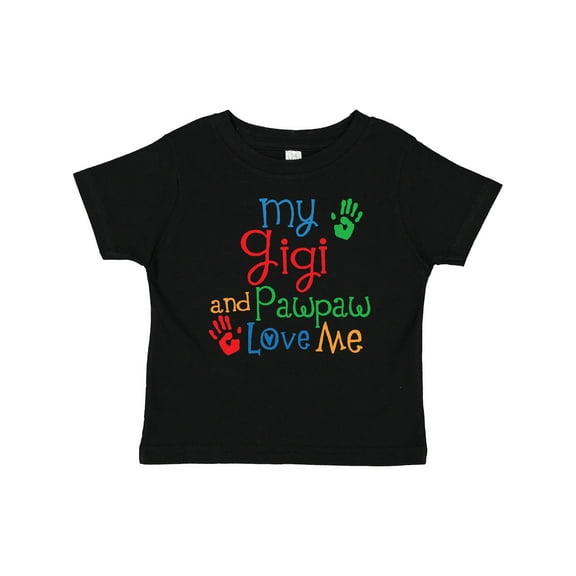 Inktastic My Gigi and Pawpaw Love Me Boys or Girls Baby T-Shirt