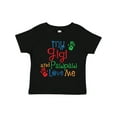 thumbnail image 1 of Inktastic My Gigi and Pawpaw Love Me Boys or Girls Toddler T-Shirt, 1 of 5