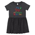 thumbnail image 1 of Inktastic My Gigi and Pawpaw Love Me Girls Toddler Dress, 1 of 5