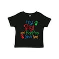 thumbnail image 1 of Inktastic My Gigi and Poppop Love Me Boys or Girls Toddler T-Shirt, 1 of 5
