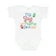 thumbnail image 1 of Inktastic My Gigi and Poppop Love Me Boys or Girls Baby Bodysuit, 1 of 5