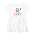 thumbnail image 1 of Inktastic My Gigi and Poppop Love Me Girls Baby Dress, 1 of 5