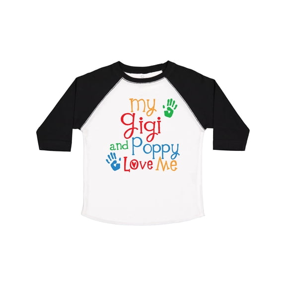 Inktastic My Gigi and Poppy Love Me Boys or Girls Toddler T-Shirt