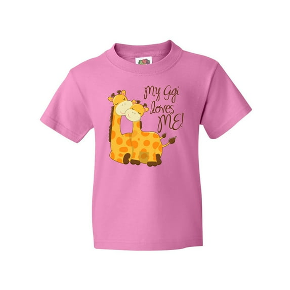 Inktastic My Gigi loves me Youth T-Shirt