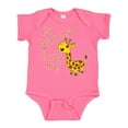 thumbnail image 1 of Inktastic My Glamma Loves Me Cute Giraffe Boys or Girls Baby Bodysuit, 1 of 5