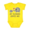 thumbnail image 1 of Inktastic My Glamma Loves Me Grandchild Boys or Girls Baby Bodysuit, 1 of 5