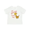 thumbnail image 1 of Inktastic My Glamma Loves me- cute giraffe Boys or Girls Baby T-Shirt, 1 of 5