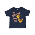thumbnail image 1 of Inktastic My Glamma Loves me- cute giraffe Boys or Girls Toddler T-Shirt, 1 of 5