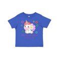thumbnail image 1 of Inktastic My Godfather Loves Me Cute Unicorn Boys or Girls Toddler T-Shirt, 1 of 5