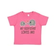 thumbnail image 1 of Inktastic My Godfather Loves Me Godson Boys or Girls Baby T-Shirt, 1 of 5