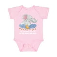 thumbnail image 1 of Inktastic My Godfather Loves Me to the Moon and Back Elephant Family Boys or Girls Baby Bodysuit, 1 of 5