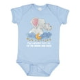 thumbnail image 1 of Inktastic My Godfather Loves Me to the Moon and Back Elephant Family Boys or Girls Baby Bodysuit, 1 of 5