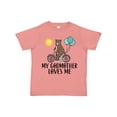 thumbnail image 1 of Inktastic My Godmother Loves Me Bear Boys or Girls Toddler T-Shirt, 1 of 5