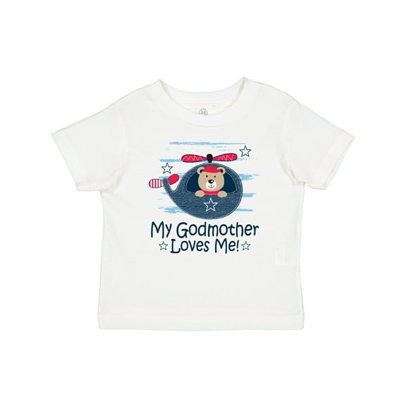 Inktastic My Godmother Loves Me Boys Boys Baby T-Shirt