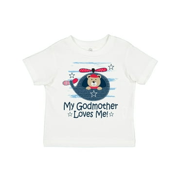 Inktastic My Godmother Loves Me Boys Boys Toddler T-Shirt