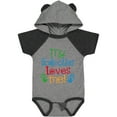 thumbnail image 1 of Inktastic My Godmother Loves Me Boys or Girls Baby Bodysuit, 1 of 5