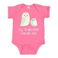 thumbnail image 1 of Inktastic My Godmother Loves Me Boys or Girls Baby Bodysuit, 1 of 5