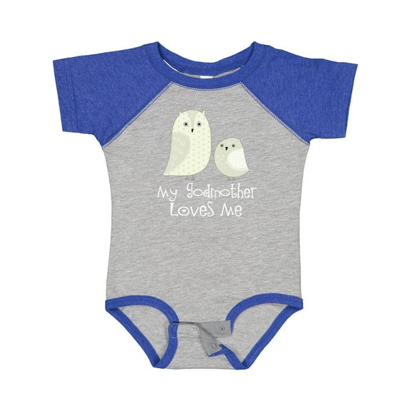 Inktastic My Godmother Loves Me Boys or Girls Baby Bodysuit