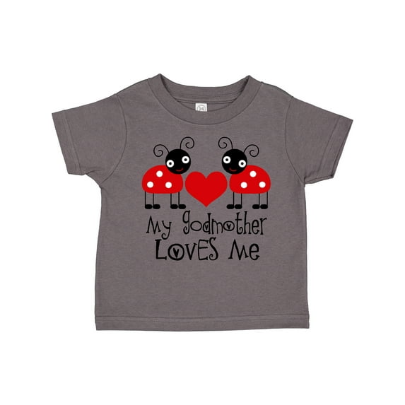 Inktastic My Godmother Loves Me Boys or Girls Toddler T-Shirt