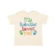 thumbnail image 1 of Inktastic My Godmother Loves Me Boys or Girls Toddler T-Shirt, 1 of 5