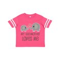 thumbnail image 1 of Inktastic My Godmother Loves Me Boys or Girls Toddler T-Shirt, 1 of 5
