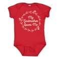 thumbnail image 1 of Inktastic My Godmother Loves Me Girls Baby Bodysuit, 1 of 5