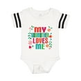 thumbnail image 1 of Inktastic My Godmother Loves Me Girls Gift Baby Girl Bodysuit, 1 of 4