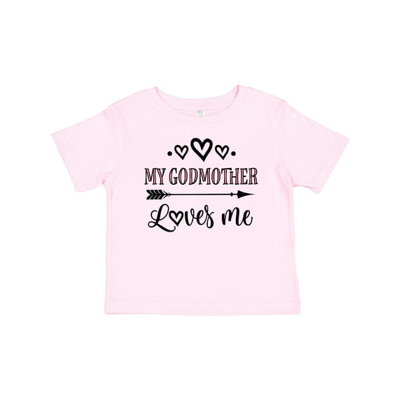 Inktastic My Godmother Loves Me Girls Girls Baby T-Shirt