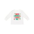 thumbnail image 1 of Inktastic My Godmother Loves Me Girls Girls Long Sleeve Toddler T-Shirt, 1 of 5