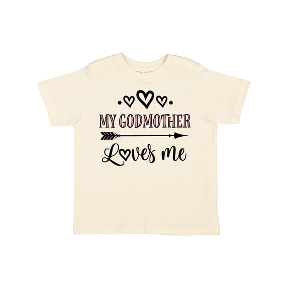 Inktastic My Godmother Loves Me Girls Girls Toddler T-Shirt