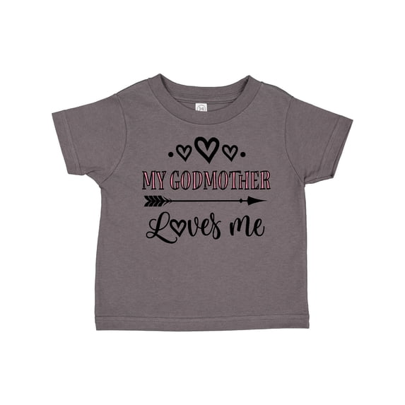 Inktastic My Godmother Loves Me Girls Girls Toddler T-Shirt