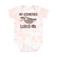 thumbnail image 1 of Inktastic My Godmother Loves Me Girls Sloth Girls Baby Bodysuit, 1 of 5