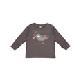 thumbnail image 1 of Inktastic My Godmother Loves Me Girls Sloth Girls Long Sleeve Toddler T-Shirt, 1 of 5