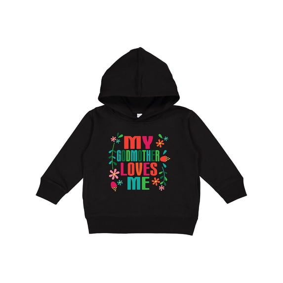 Inktastic My Godmother Loves Me Girls Toddler Hoodie