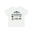 thumbnail image 1 of Inktastic My Godmother Loves Me Godchild Boys or Girls Toddler T-Shirt, 1 of 5