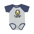 thumbnail image 1 of Inktastic My Godmother Loves Me Godson Lion Boys Baby Bodysuit, 1 of 5