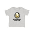 thumbnail image 1 of Inktastic My Godmother Loves Me Godson Lion Boys Baby T-Shirt, 1 of 5