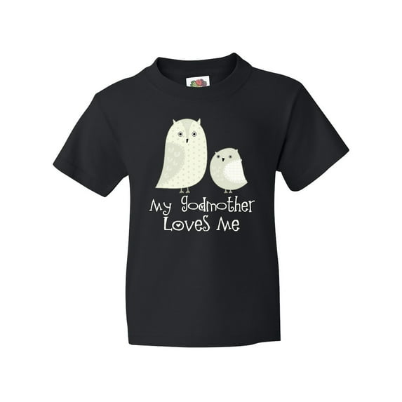 Inktastic My Godmother Loves Me Youth T-Shirt