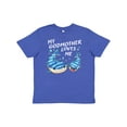 thumbnail image 1 of Inktastic My Godmother Loves Me- whale shark Youth T-Shirt, 1 of 5