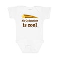 thumbnail image 1 of Inktastic My Godmother is Cool Godson Boys Baby Bodysuit, 1 of 5