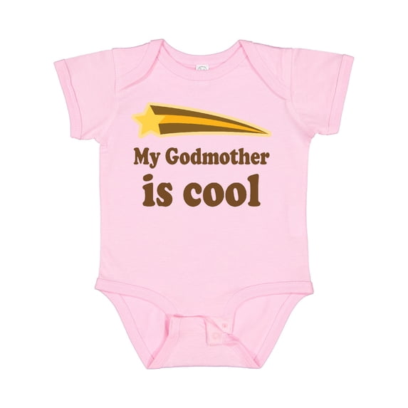 Inktastic My Godmother is Cool Godson Boys Baby Bodysuit