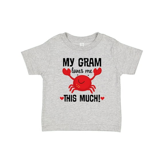 Inktastic My Gram Loves Me Grandchild Boys or Girls Baby T-Shirt