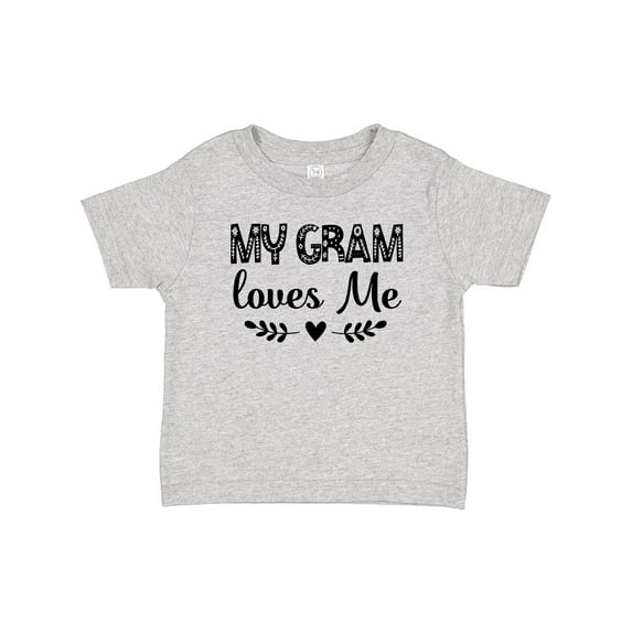 Inktastic My Gram Loves Me Scandinavian Girls Baby T-Shirt
