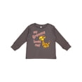 thumbnail image 1 of Inktastic My Gramma Loves me- cute giraffe Boys or Girls Long Sleeve Toddler T-Shirt, 1 of 5