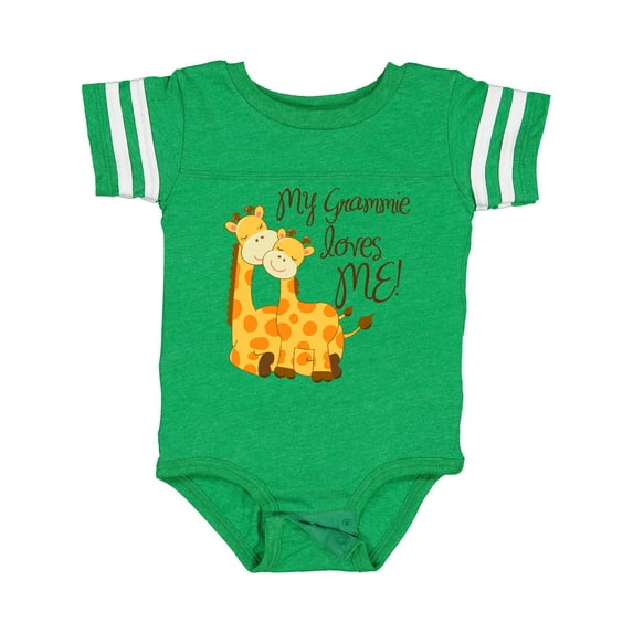 Inktastic My Grammie Loves Me Boys or Girls Baby Bodysuit