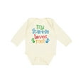 thumbnail image 1 of Inktastic My Grammie Loves Me Boys or Girls Long Sleeve Baby Bodysuit, 1 of 5