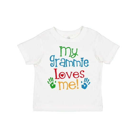 Inktastic My Grammie Loves Me Gift Boys or Girls Toddler T-Shirt