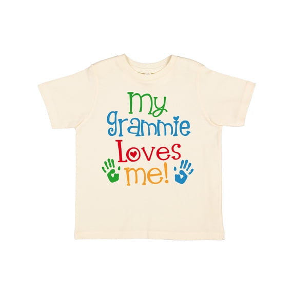 Inktastic My Grammie Loves Me Gift Boys or Girls Toddler T-Shirt